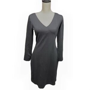 Classic Black V-Neck Dress
